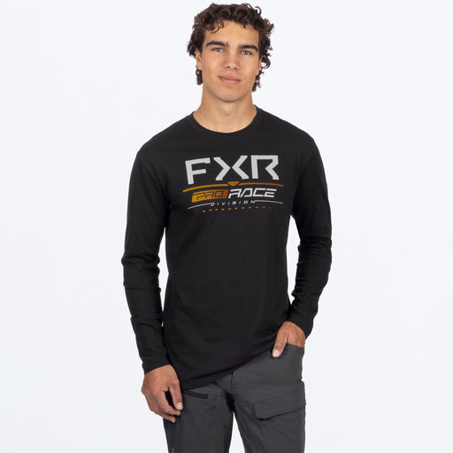 FXR RACE DIVISION PREMIUM LONGSLEEVE 2025 - Black/Kash