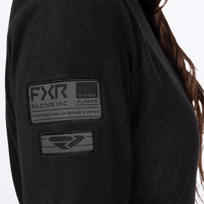 FXR WOMEN'S PYRO THERMAL LONGSLEEVE in Black