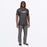 FXR RUSH PREMIUM T-SHIRT in Char Heather/Red