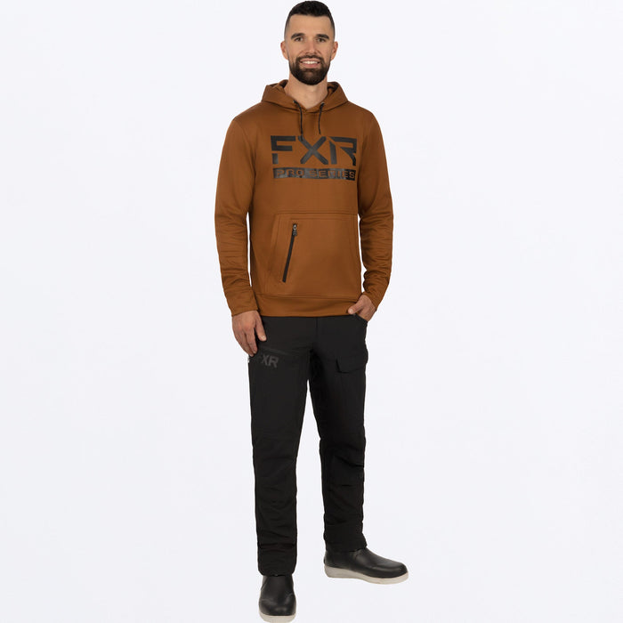FXR Unisex Pro Tech Pullover Hoodie Grey Copper/Black 