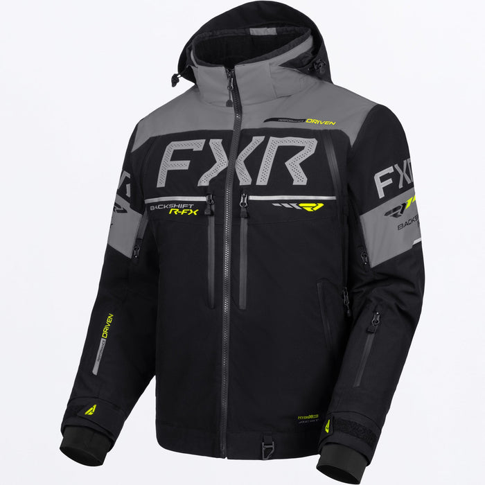 FXR BACKSHIFT R-FX 2-IN-1 JACKET 2025 - Black/Grey/HiVis
