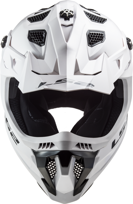LS2 SUBVERTER EVO SOLID HELMET 2026 in White