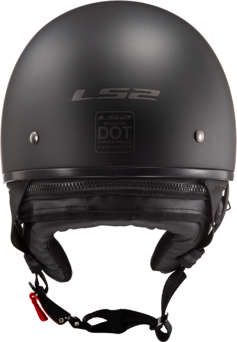LS2 BAGGER SOLID HELMET 2026 in Matte Black