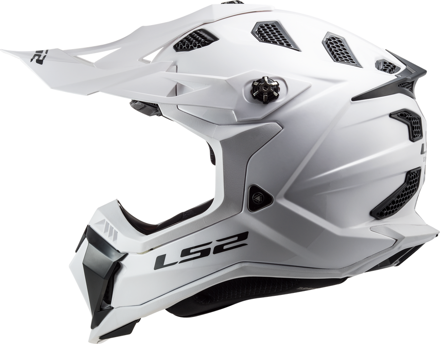 LS2 SUBVERTER EVO SOLID HELMET 2026 in White