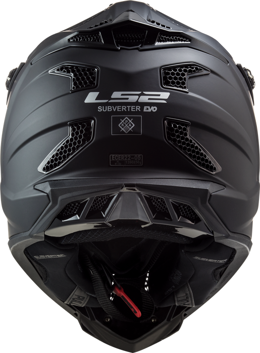 LS2 SUBVERTER EVO SOLID HELMET 2026 in Blackout