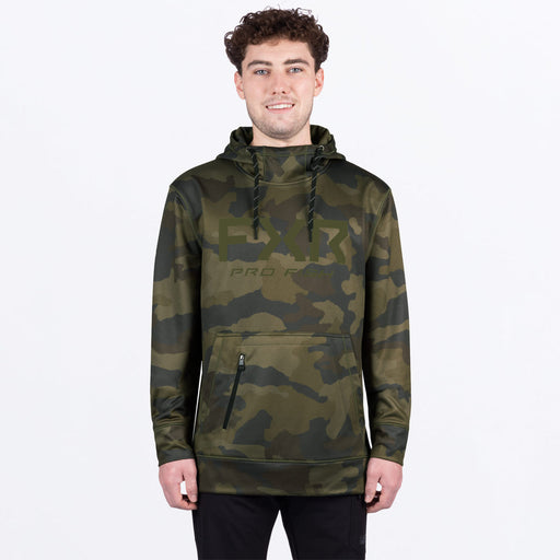 FXR PRO FISH TECH PULLOVER HOODIE 2025 in Army Camo