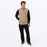 FXR PODIUM WINDPROOF QUILTED VEST in Canvas/Black