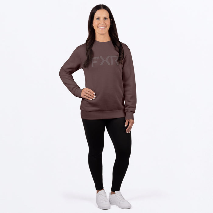 CORE COTTON CREWNECK  WOMEN'S SWEATER