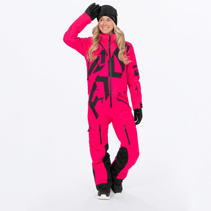 FXR Women's Cold Cross CX F.A.S.T.™ Monosuit in Razz
