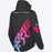 FXR Women's Cold Corss CX Jacket in Black/Blue-Razz Fade