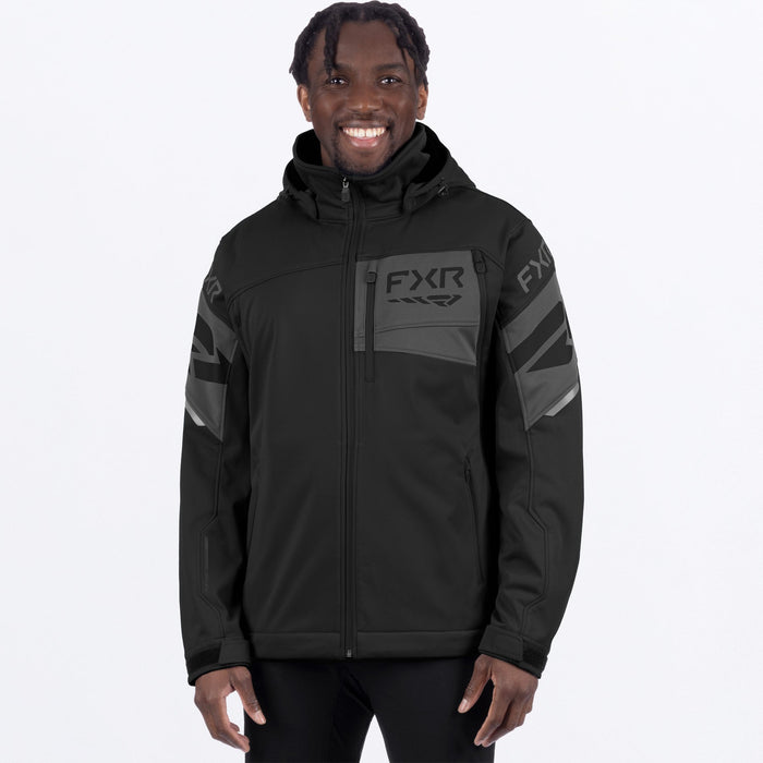 FXR ASCEND SOFTSHELL JACKET 2025 - Black Ops