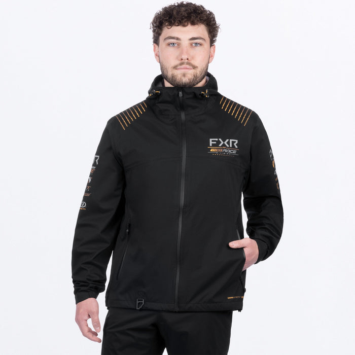 FXR RACE DIVISION TRI-LAMINATE JACKET 2025 - Black/Kash