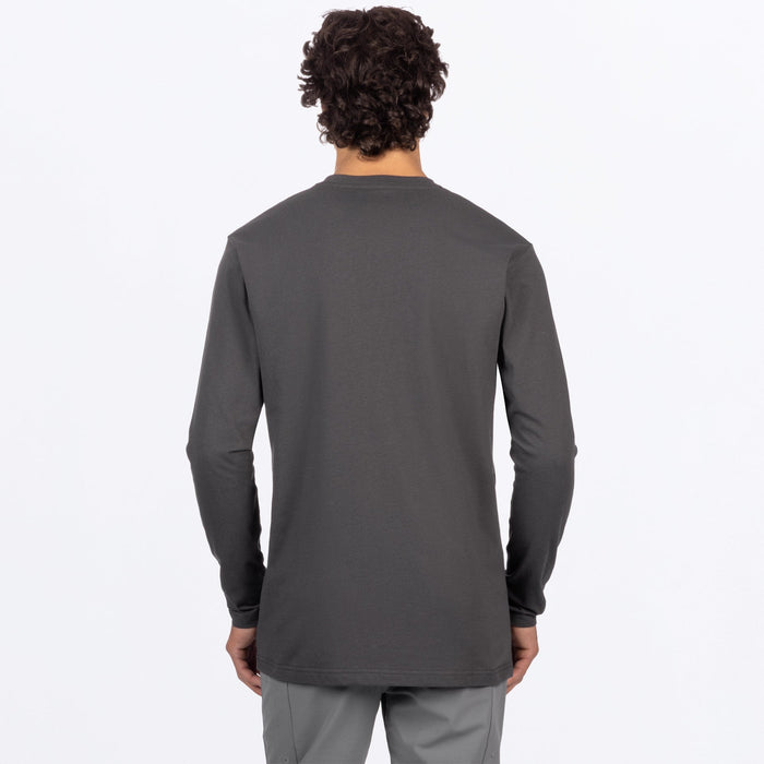 FXR HYDROGEN PREMIUM LONGSLEEVE 2025 - Asphalt/HiVis