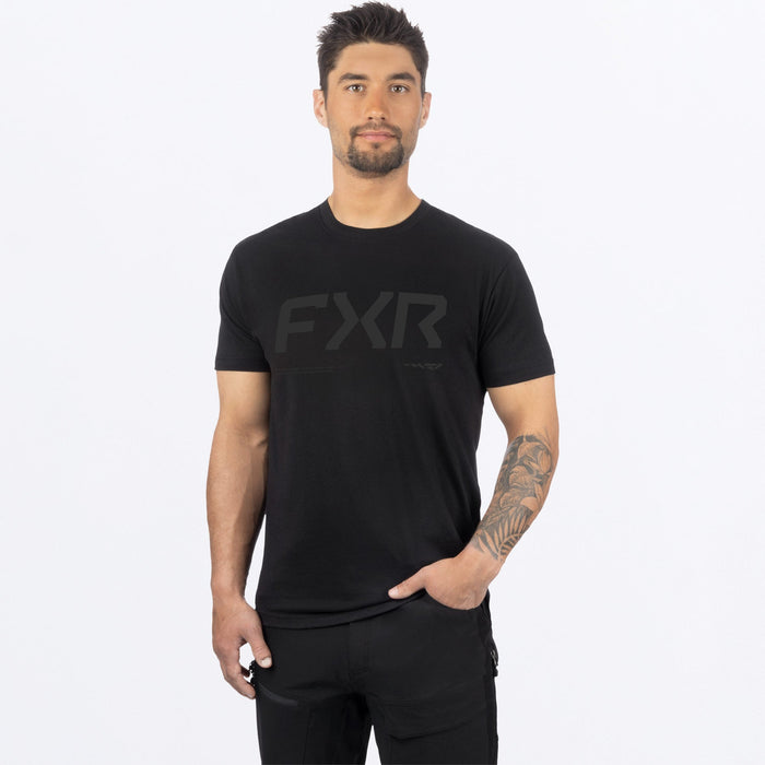 FXR HYDROGEN PREMIUM T-SHIRT 2025 - Black Ops