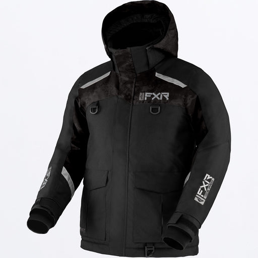 FXR CHILD EXCURSION ICE PRO JACKET 2025 - Black/Black Camo
