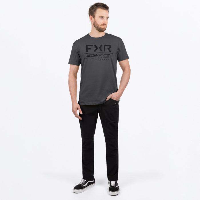 FXR RACE DIVISION PREMIUM T-SHIRT 2025 - Asphalt/Black