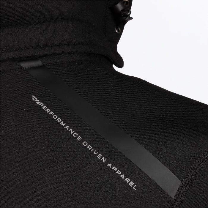 FXR ALTITUDE TECH 1/4 ZIP HOODIE in Black/Moss