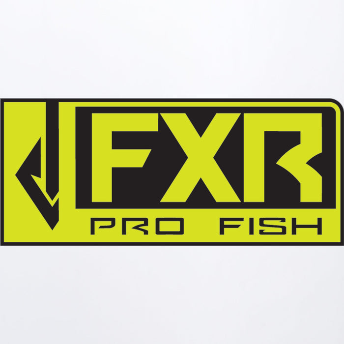 Pro Fish Stickers 6" - Hi-vis/Black