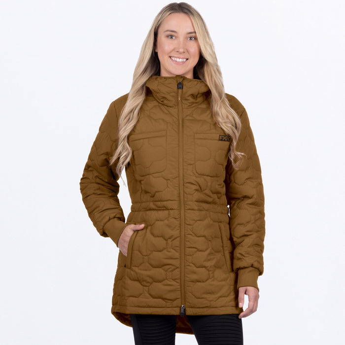 FXR ISLA QUILTED WOMEN'S JACKET 2025 - Copper