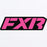 FXR Revo Sticker 7” in White/Clear  Elec Pink/Black