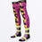 FXR RIDING SOCK (1 PAIR) SNOW 2027 in Pink/Purple/HiVis