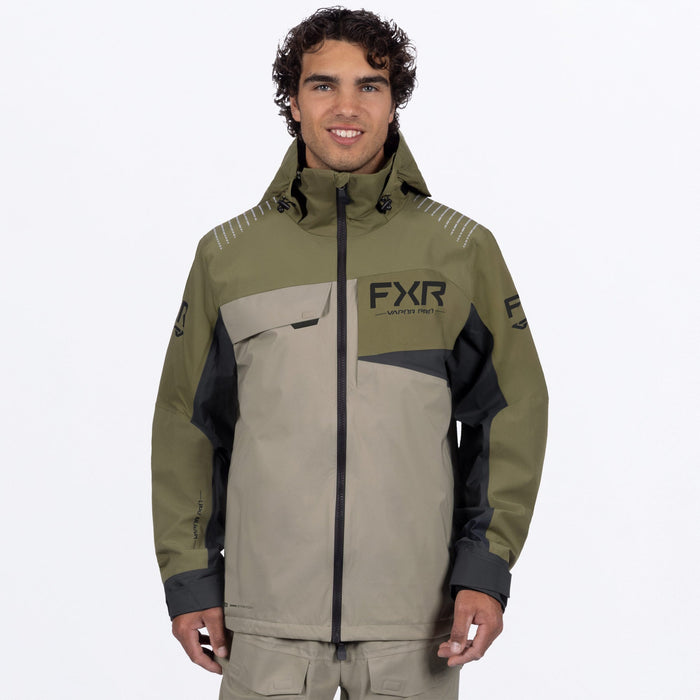 FXR Vapor Pro Tri-Laminate Jacket 2026Steel/Grey