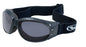 GLOBAL VISION ELIMINATOR SUNGLASSES in Black - Smoke Lens