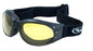 GLOBAL VISION ELIMINATOR SUNGLASSES in Black - Yellow Lens
