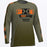 FXR  TOURNAMENT AIR UPF LONGSLEEVE 2025 in Moss/Orange