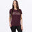 FXR WOMEN'S VICTORY PREMIUM T-SHIRT in Raisin/Canvas