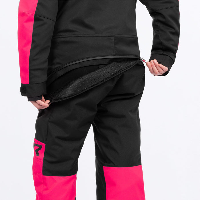 FXR Women's Revo F.A.S.T.™ Monosuit in Black/Razz