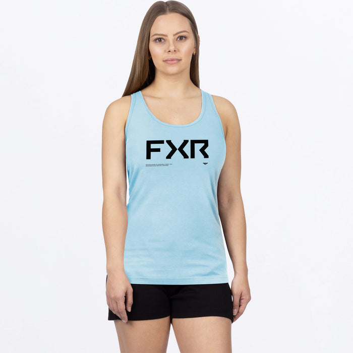 FXR HYDROGEN WOMEN'S PREMIUM TANK 2025 in Maui Blue