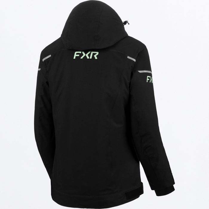 FXR WOMEN'S VELOCITY R-FX 2-IN-1 JACKET 2025 - Black/Lt. Sage