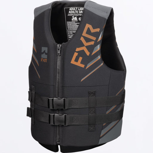 FXR PODIUM LIFE JACKET 2025 in Black/Copper