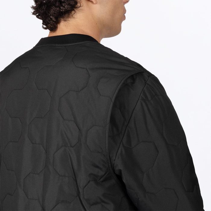 FXR RIG QUILTED JACKET in Black