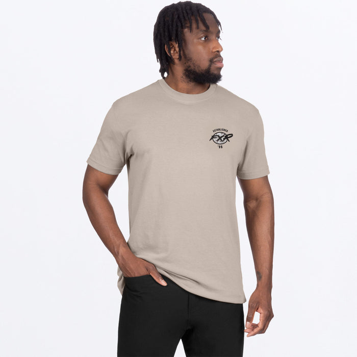 FXR RELIC PREMIUM T-SHIRT in Sand/Black