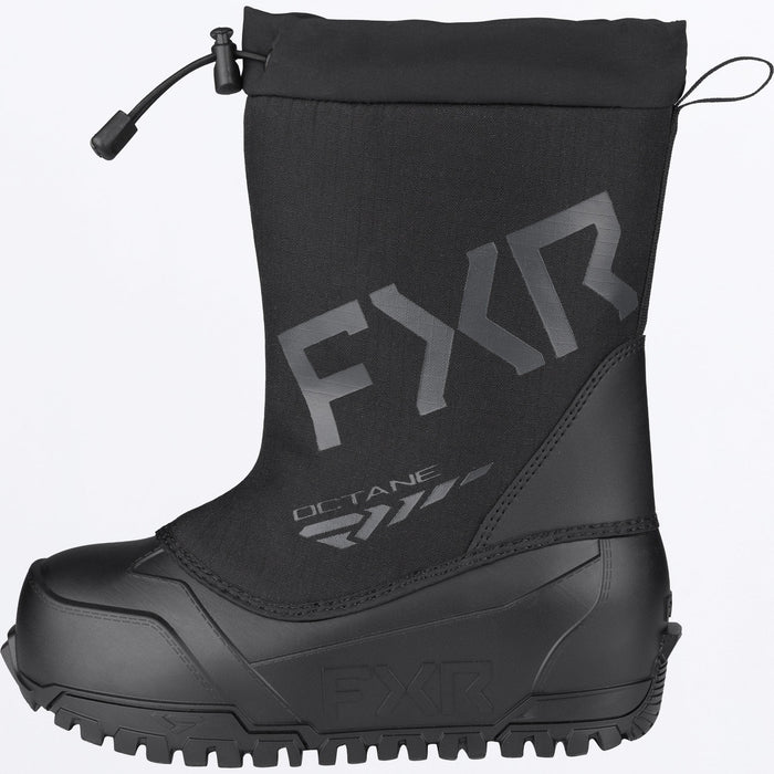 FXR Youth Octane Boot inBlack Ops