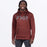 FXR  HYDROGEN TECH PULLOVER HOODIE 2025 in Oxblood/Asphalt
