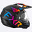 FXR Torque X Team Helmet With E-shield And Sun Shade in Spectrum