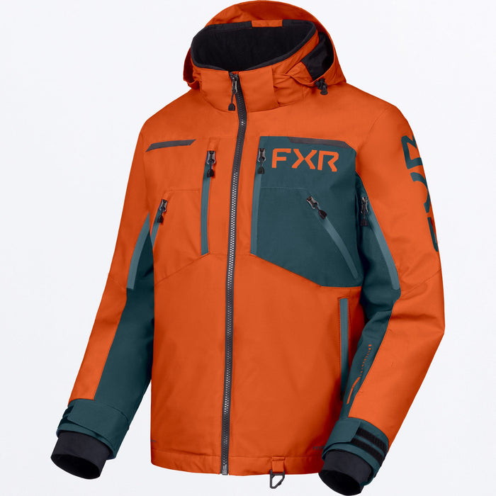FXR VERTICAL MTX LITE JACKET 2025 - Burnt Org/Dark Steel