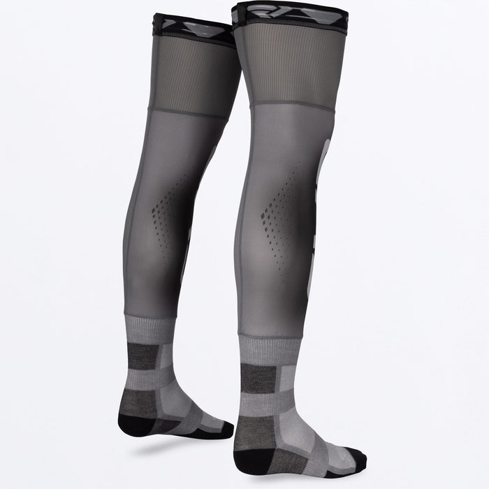 FXR RIDING SOCK AIR (1 PAIR) SNOW 2027 in Char/Grey
