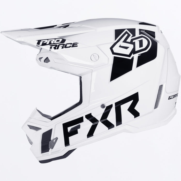 FXR 6D ATR-3 RACE DIV. HELMET 2025 - Checker