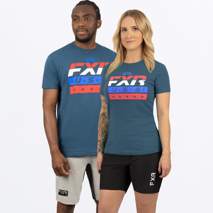 FXR Unisex International Premium T-shirt in USA 