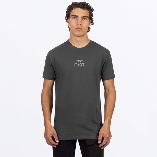 FXR COAST 2 COAST PREMIUM T-SHIRT 2025 - Asphalt/Stone