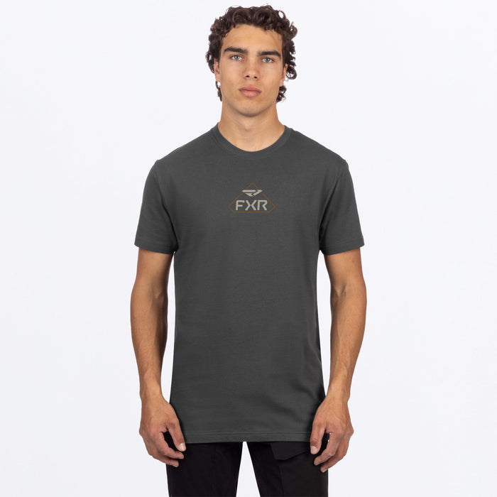 FXR COAST 2 COAST PREMIUM T-SHIRT 2025 - Asphalt/Stone