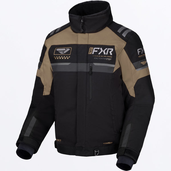FXR Octane RF Jacket in Black/Canvas