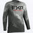 FXR  DERBY SWELL AIR UPF LONGSLEEVE 2025 in Grey/Red