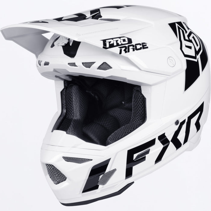 FXR 6D ATR-3 RACE DIV. HELMET 2025 - Checker