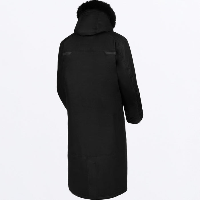 FXR WOMEN'S WARM-UP COAT 2025 - Black/Razz