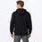 FXR RACE DIVISION TECH PULLOVER HOODIE in Black/Kash